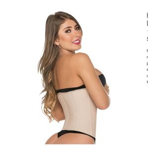 Lady waist Trainer with Zipper | Faja Salome| REF 315 |